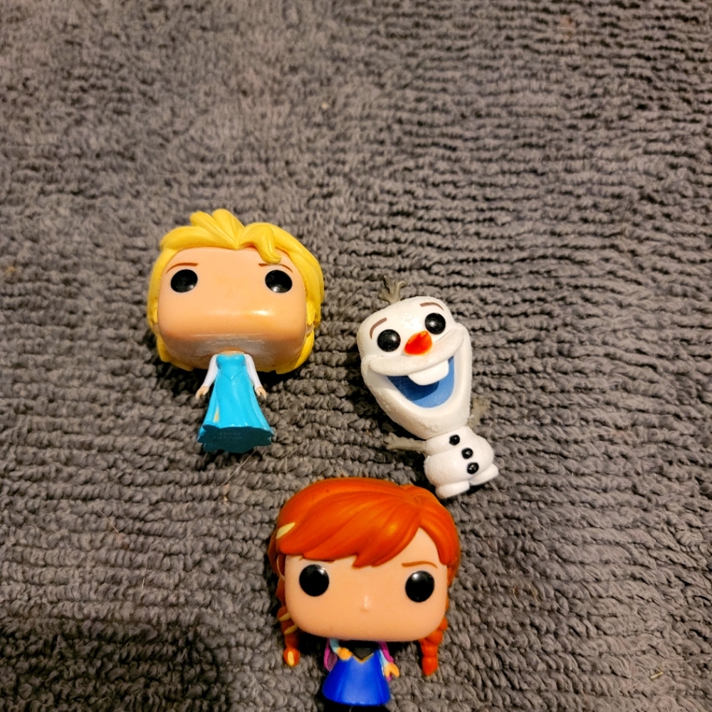 Disney Frozen pocket pop mini funko pop set